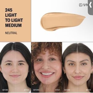 Youth Foria Neutral Foundation 245 - Light to Light Medium